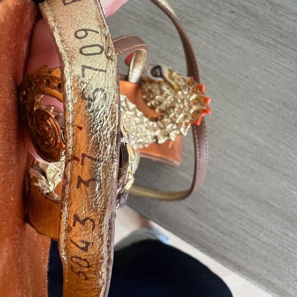 Giuseppe Zanotti Seahorse Crystal Sandal- Heel - Picture 5 of 14